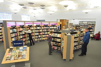 Central Library busy