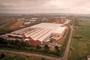 Lanchester Wines aerial view