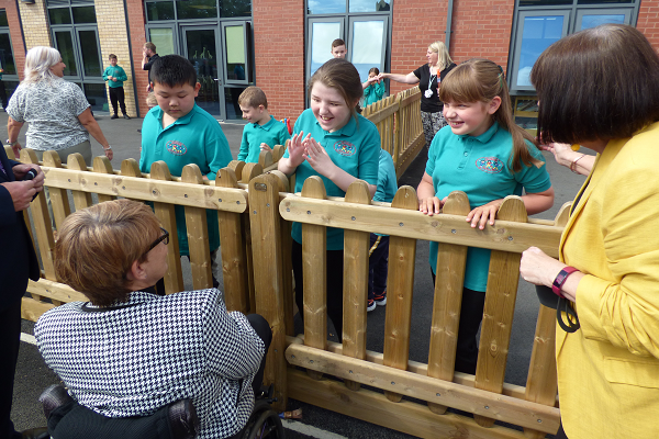 Gibside school official opening