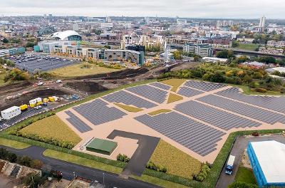 Solar PVs Baltic Quarter