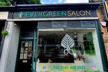 Front view of Evergreen Salon