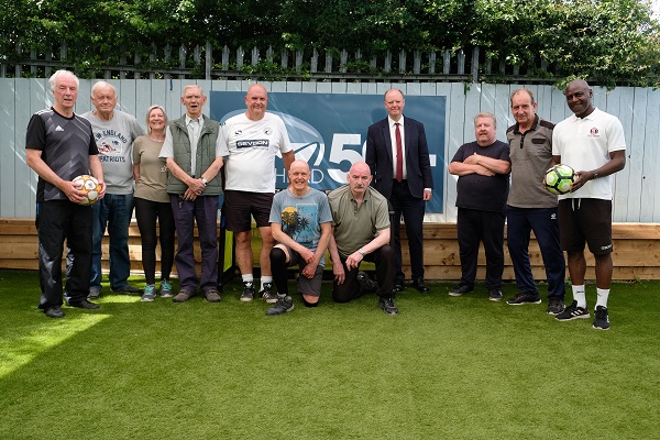 Walking footballers