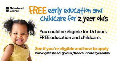 2 year old free childcare social media 2022