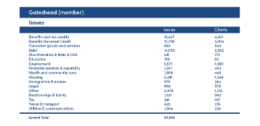 DATA Gateshead (member) issues 