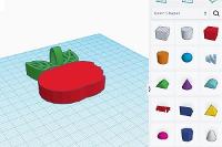 Image representing MakerPlace Workshop: 3D Fruit Key rings 