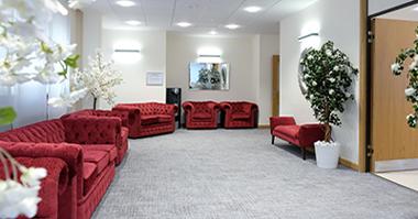 Ravensworth Suite waiting room