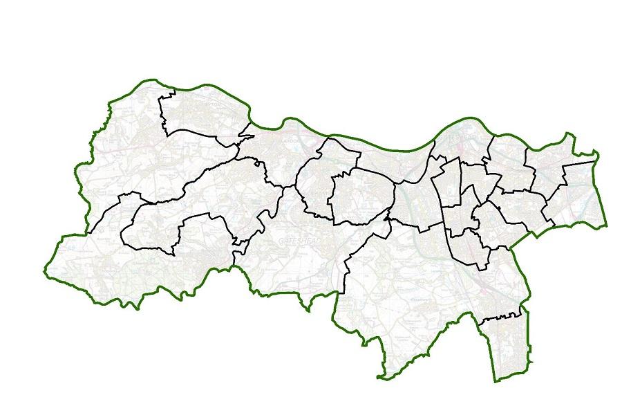 LGBCE recommended ward boundaries