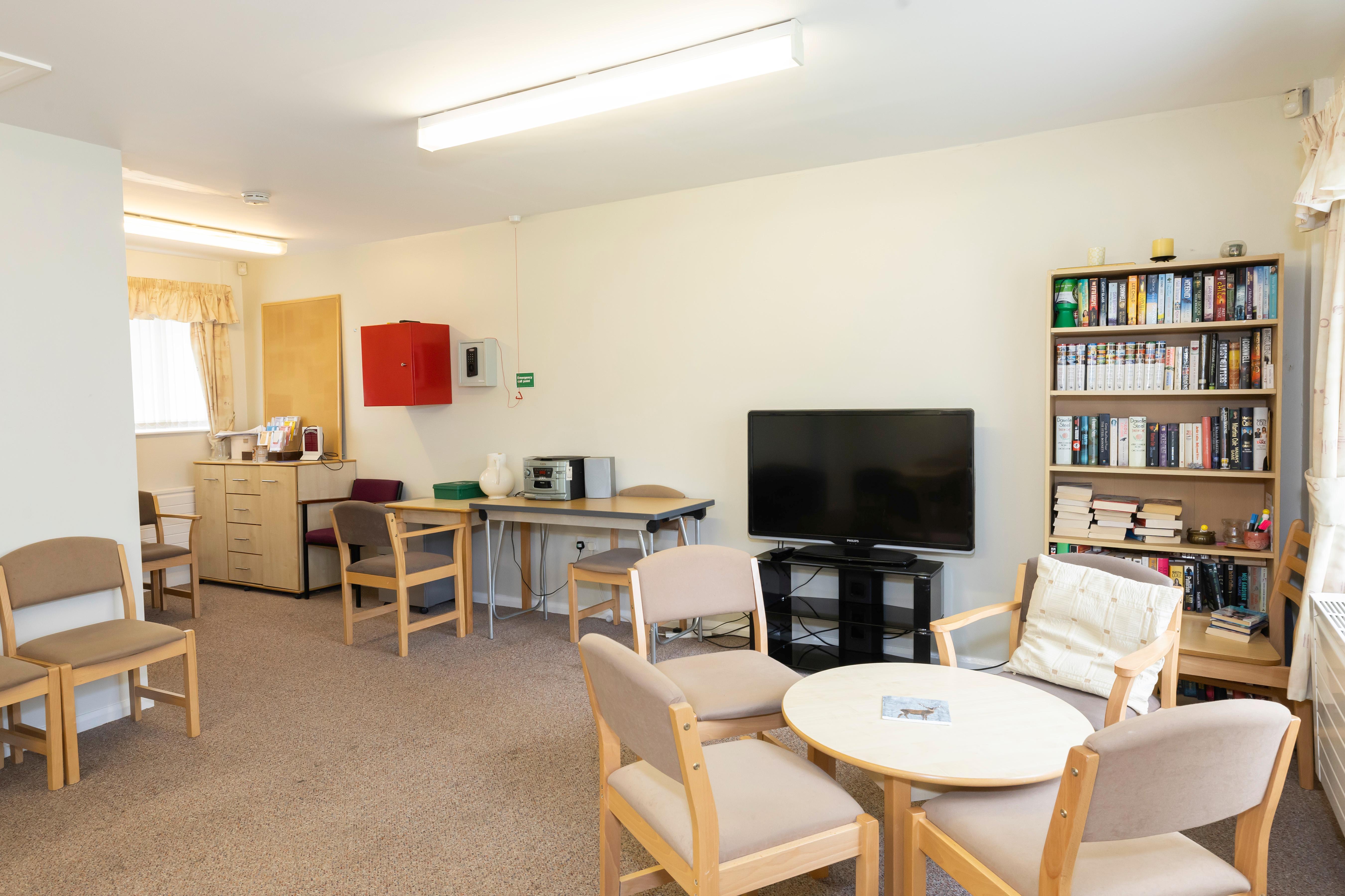 Lansbury Close communal lounge