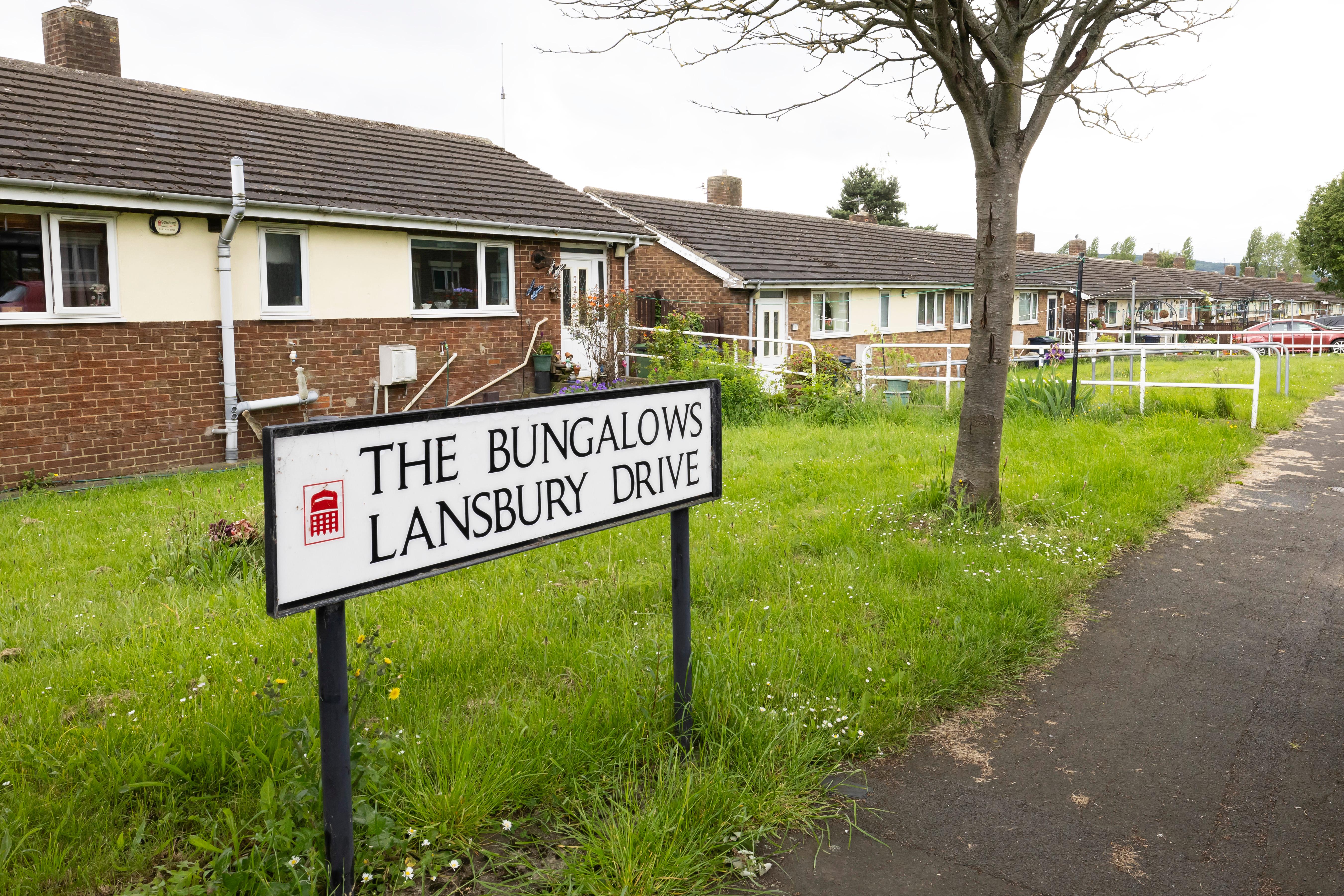 Lansbury Close road sign