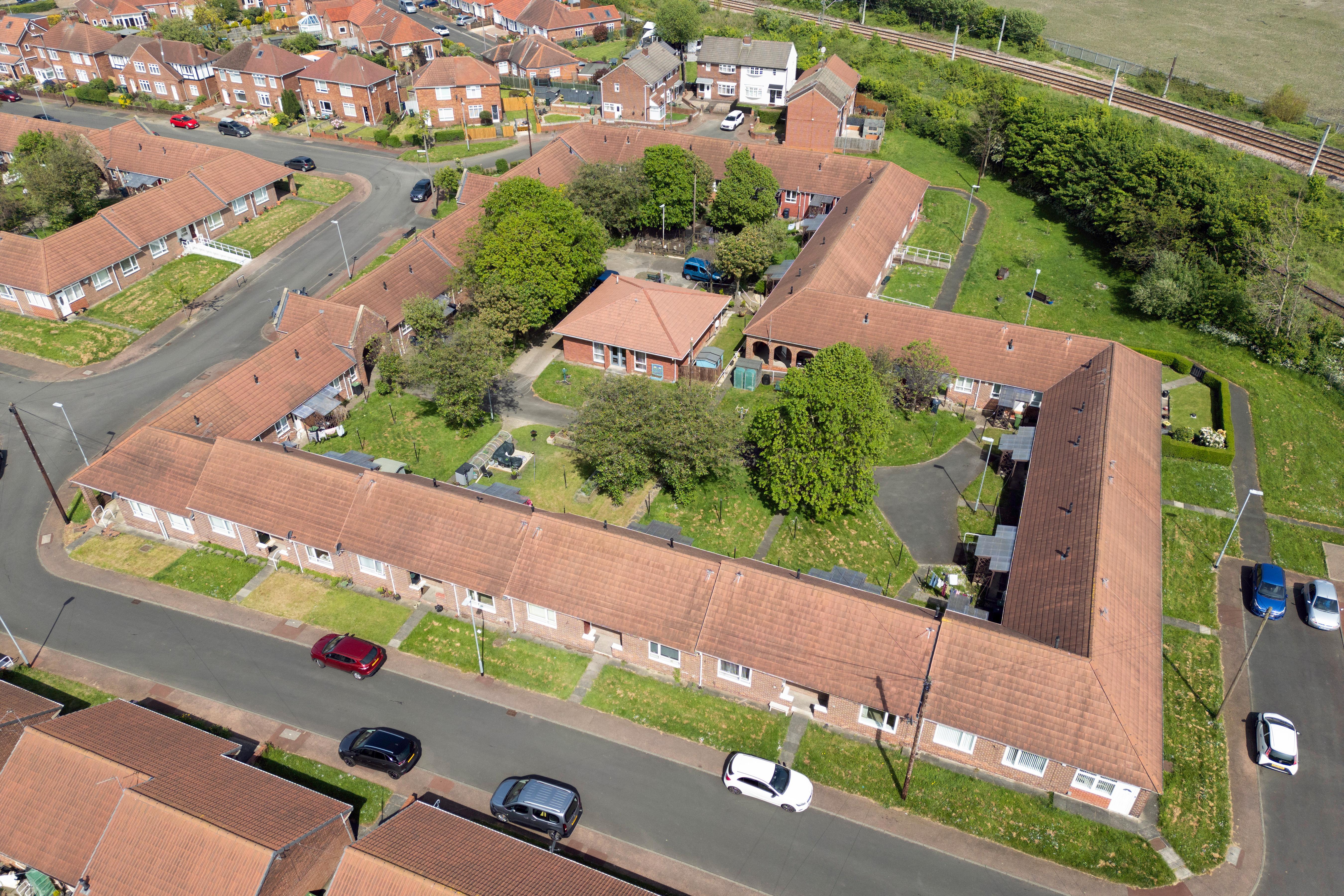 Wood Green arial view