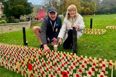 Field of Remembrance planting