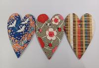 Image representing Crafternoon: Chiyogami Hearts