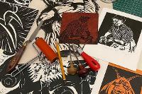 Image representing Linoprint Workshop with Alison Diamond