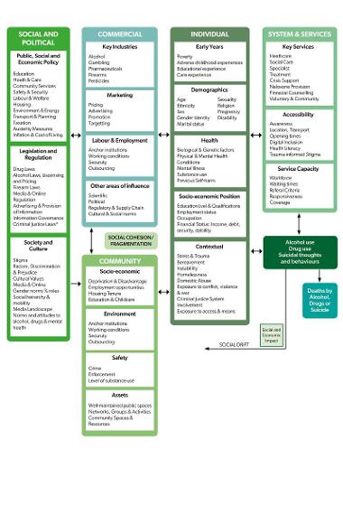 Model of risk factors 