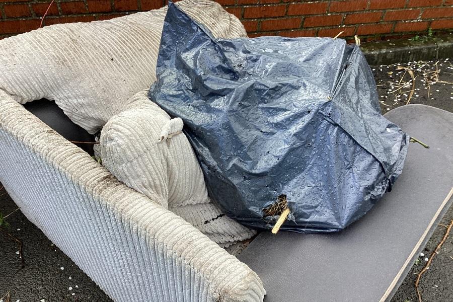 Fly tipping evidence